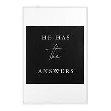 Load image into Gallery viewer, Area Rug  (“He Has the Answers”)